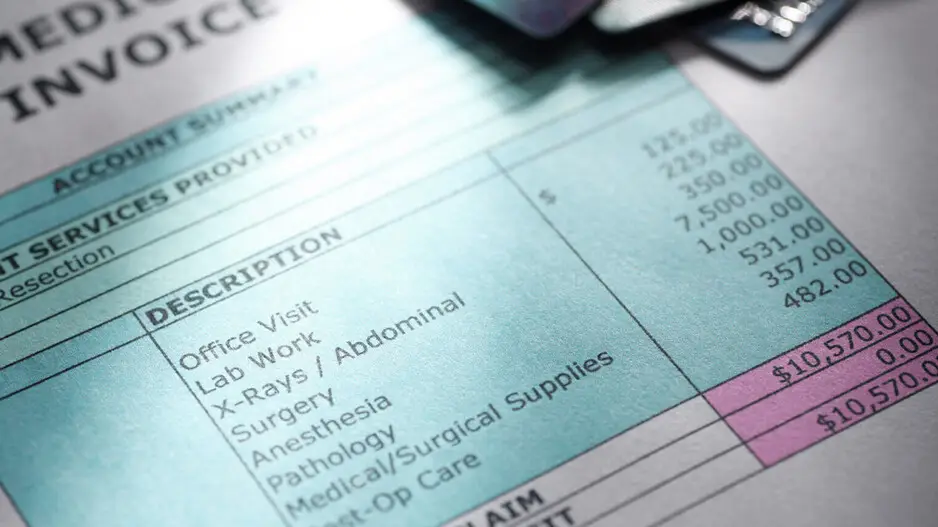 Are you paying GST on total medical bill?