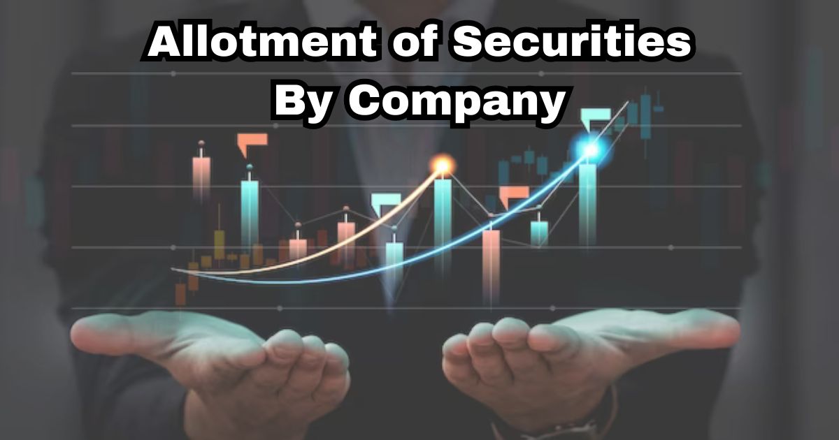 Allotment of Securities By Company
